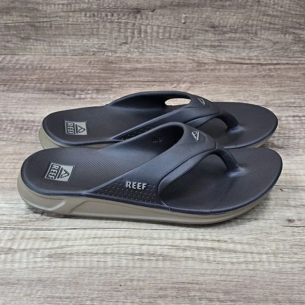 Reef One Flip Flop Men's Size 8 Brown Thong Sandals NEW